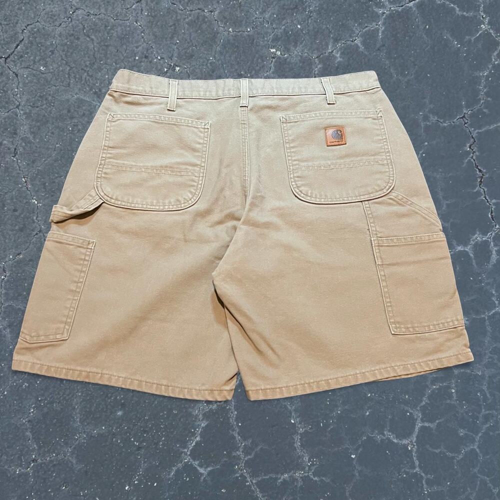 Carhartt tan cargo shorts b25 des